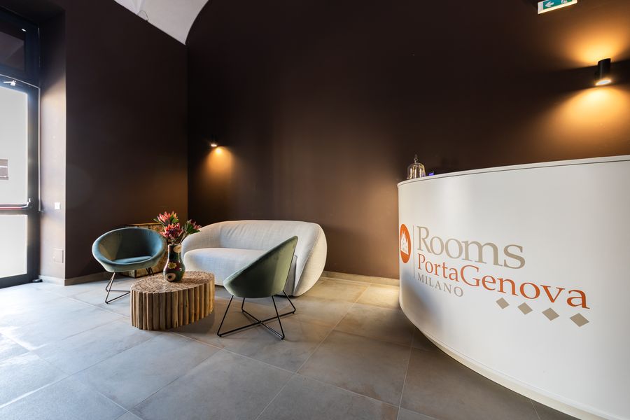 Reception di Rooms Porta Genova